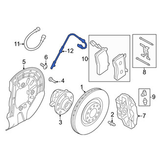 Alfa Romeo OE - Front ABS Wheel Speed Sensor