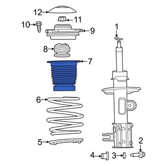 Alfa Romeo OE - Front Suspension Strut Bellows