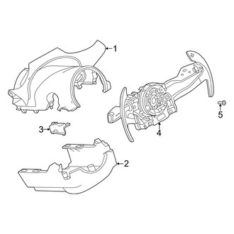 Alfa Romeo OE - Steering Column - Shroud, Switches & Levers