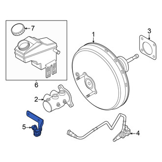 Alfa Romeo OE - Power Brake Booster Vacuum Hose Bracket