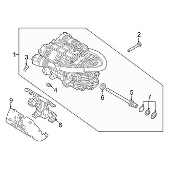 Alfa Romeo OE - Electrical Components (Rear Traction Motor)