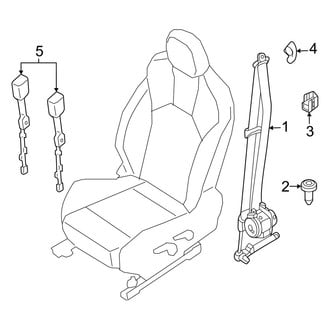 Alfa Romeo OE - Restraint Systems - Front Seat Belts
