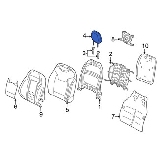 Alfa Romeo OE - Front Left Headrest