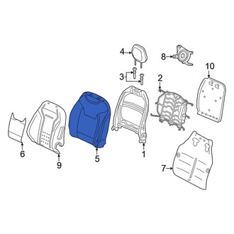 Alfa Romeo OE - Front Left Seat Back Cushion