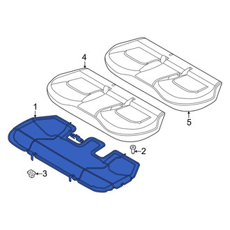 Alfa Romeo OE - Rear Seat Frame