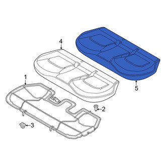 Alfa Romeo OE - Rear Seat Cover
