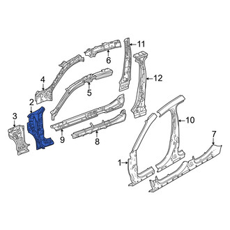 Alfa Romeo OE - Left Lower Inner Body A-Pillar