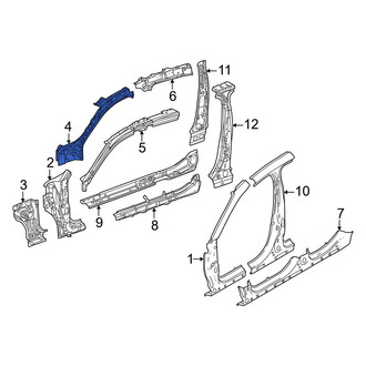 Alfa Romeo OE - Right Lower Inner Body A-Pillar