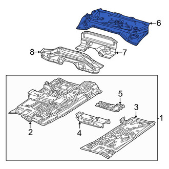 Alfa Romeo OE - Rear Floor Pan