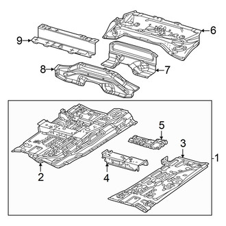 Alfa Romeo OE - Front Floor Pan