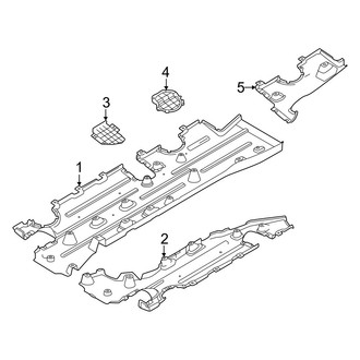 Alfa Romeo OE - Pillars, Rocker & Floor - Covers & Shields (2.0L)
