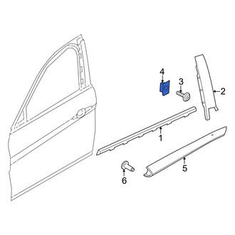 Alfa Romeo OE - Door Applique Clip