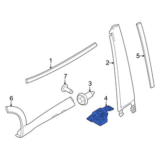 Alfa Romeo OE - Door Applique Clip