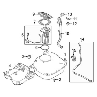 Alfa Romeo OE - Fuel System Components (1.3L)