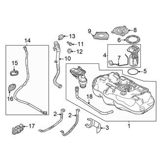 Alfa Romeo OE - Fuel System Components (1.3L)
