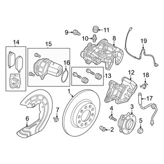 Alfa Romeo OE - Rear Suspension - Brake Components (With Brembo)