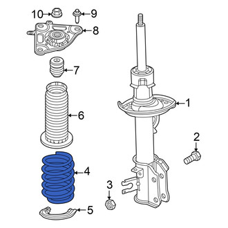 Alfa Romeo OE - Rear Coil Spring
