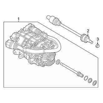 Alfa Romeo OE - Rear Suspension - Rear Axle (1.3L)