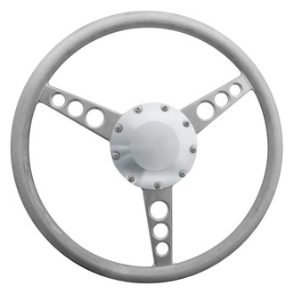 All American Billet® - Lecarra Style Polished Steering Wheel Center Cap