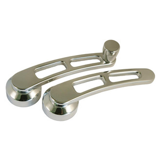 All American Billet® - Dual Cutout Polished Interior Door Handles