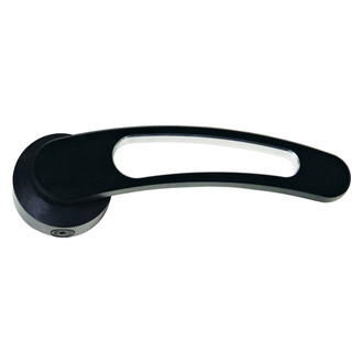 All American Billet® - Single Cutout Black with Grooves Interior Door Handles