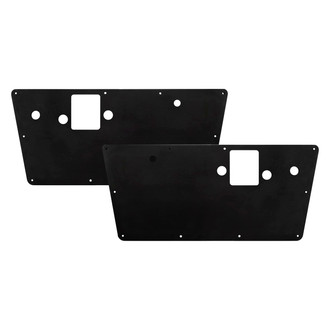 All American Billet® - Black Anodized Door Panels