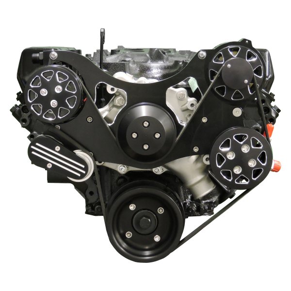 All American Billet® FDSBBF203 Silverline™ Front Serpentine Belt