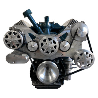 All American Billet® - Front Serpentine Belt Drive System