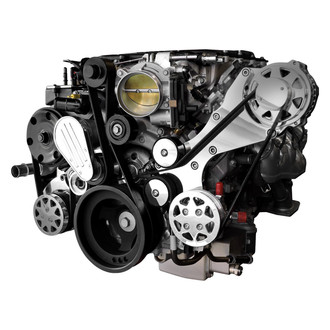 All American Billet® - Front Drive System with Air Conditioning / with Power Steering