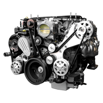 All American Billet® - Front Drive System with Air Conditioning / with Power Steering