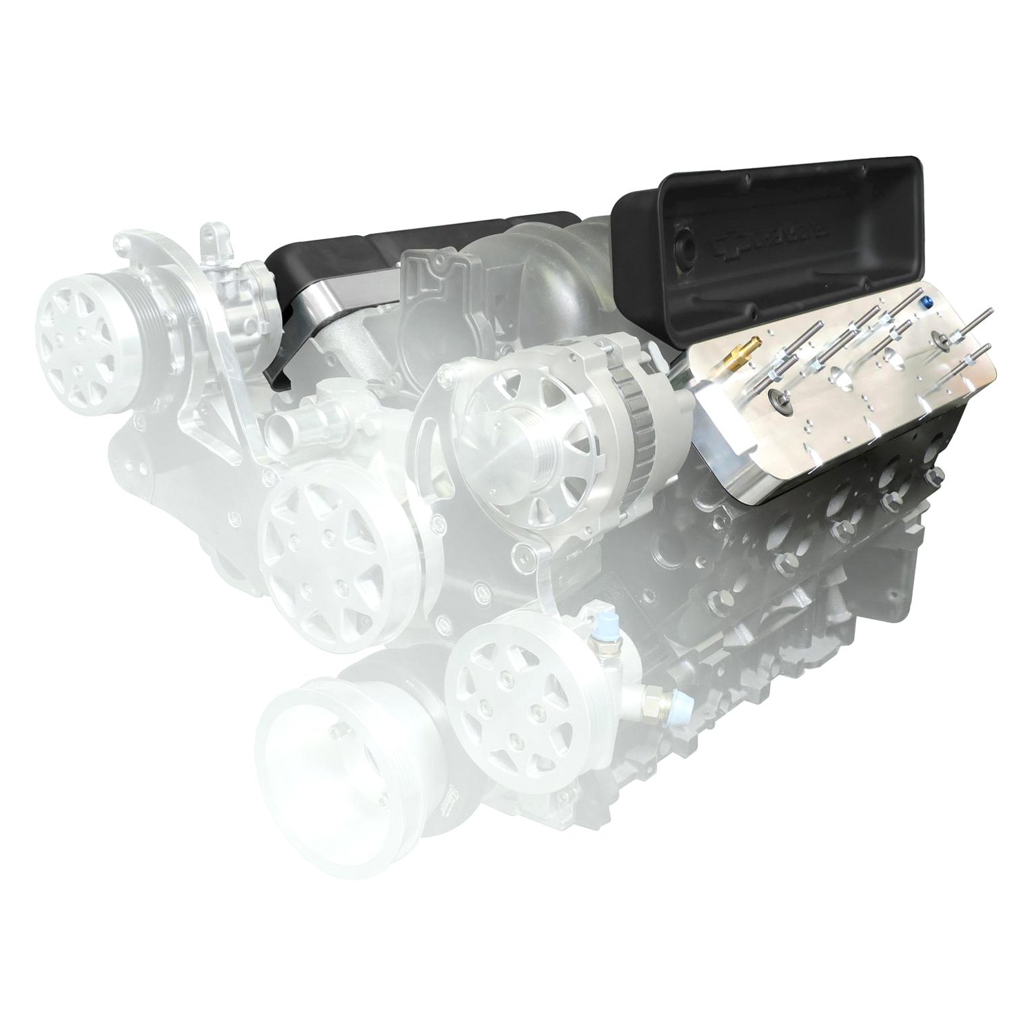 All American Billet® LSSBCVCC Valve Cover Adapters