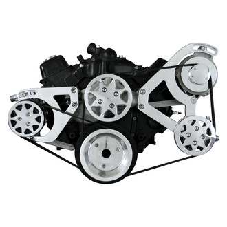 All American Billet® - Alternator Serpentine Conversion Kit