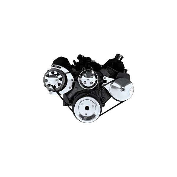 All American Billet® - Alternator and Power Steering Bracket Kit