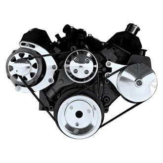 All American Billet® - Alternator and Power Steering Bracket Kit
