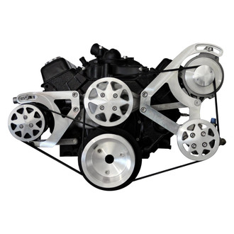 All American Billet® - Alternator Serpentine Conversion Kit