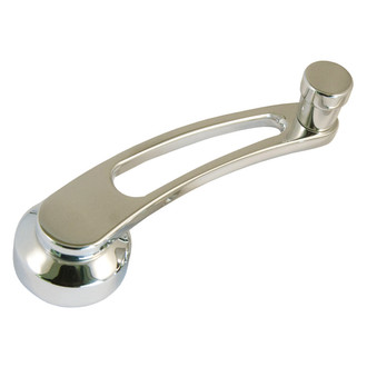 All American Billet® - Single Cutout Polished Window Cranks