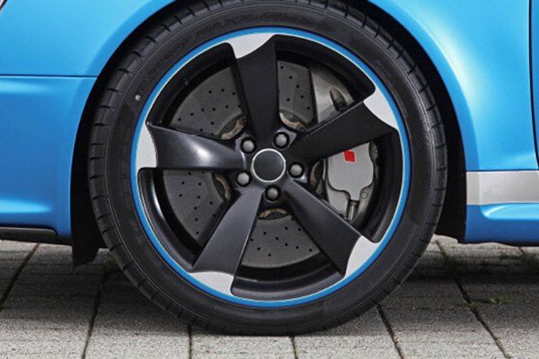 All-Fit Automotive® - Blue Wheel Rim Trim