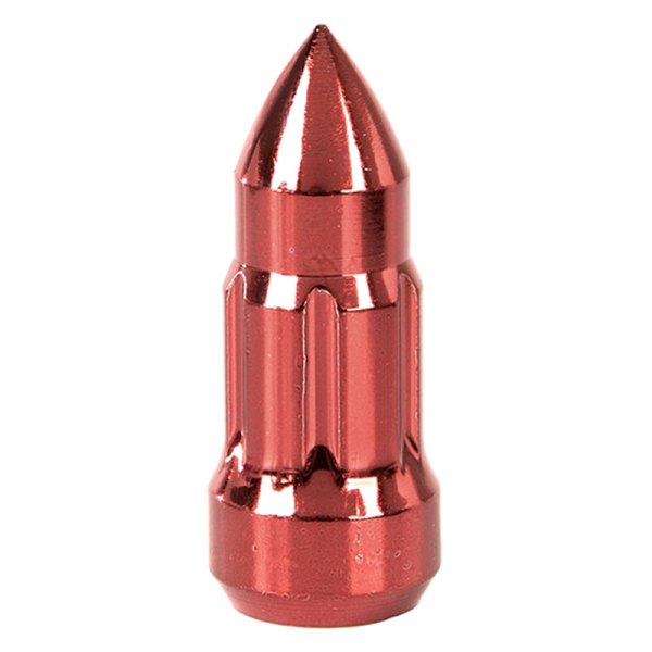 Alloy USA® - Red Cone Seat Bullet Closed End Lug Nuts