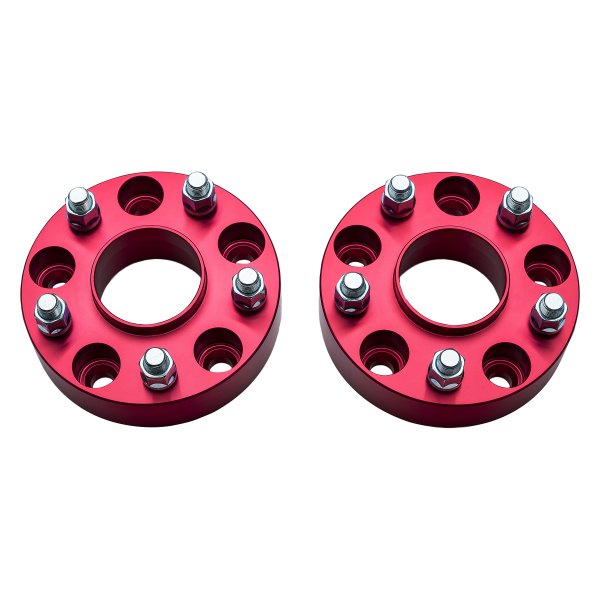 Alloy USA® - Red Aluminum Wheel Spacers