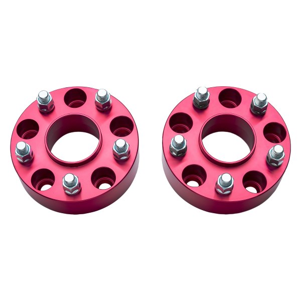 Alloy USA® - Red Aluminum Wheel Spacers