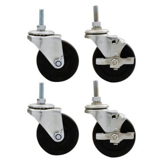 AllStar Performance® - 4-piece 3" Standard-Duty Replacement Caster Set