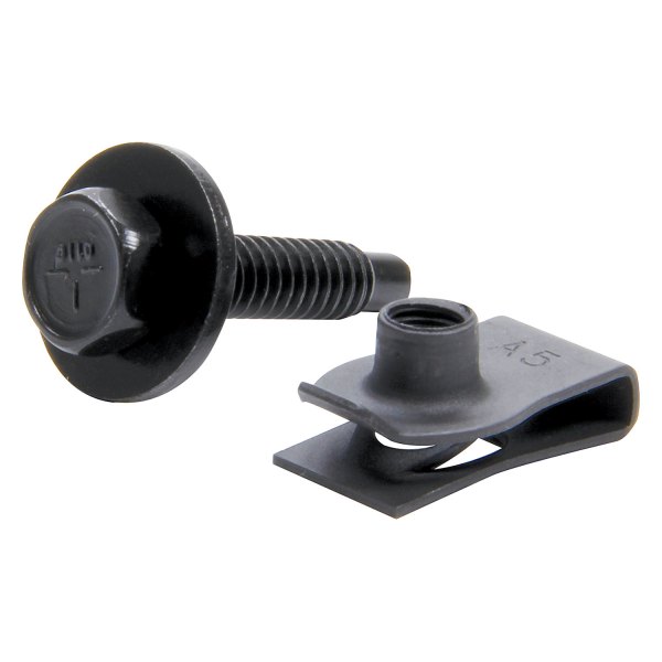 AllStar Performance® - Black Body Bolt Kit with Black Clips