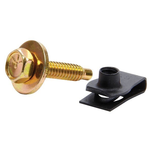 AllStar Performance® - Gold Body Bolt Kit with Black Clips