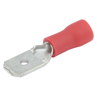 AllStar Performance® - 0.250" 22/18 Gauge Insulated Male Blade Terminals
