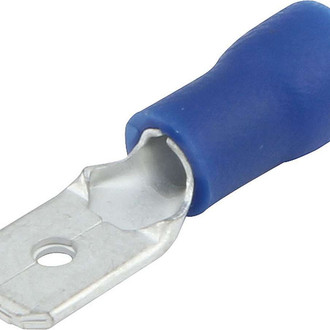 AllStar Performance® - 0.250" 16/14 Gauge Insulated Male Blade Terminals