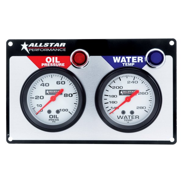 AllStar Performance® - 2-Gauge Panel with Allstar Gauges
