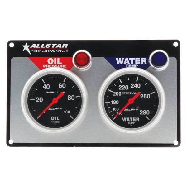 AllStar Performance® - Auto Meter Sport-Comp 2-Gauge Panel