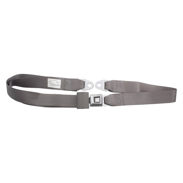 AllStar Performance® - 2-Point Gray Non-Retractable Seat Belts
