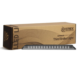 AlphaRex® - NOVA-Series Prismatic Black Fiber Optic LED 3rd Brake Light
