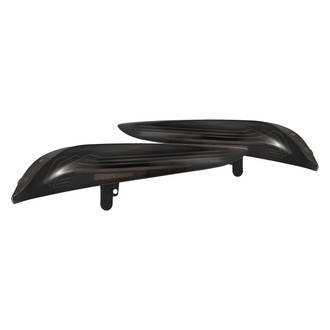 AlphaRex® - LUXX-Series Driver and Passenger Side Alpha-Black Laser Style Fiber Optic LED Tail Lights